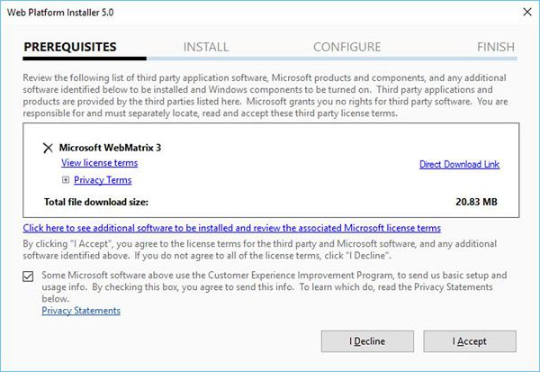Web Platform Prerequisites