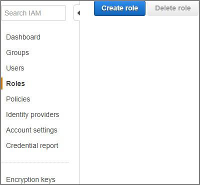 Create Role Dashboard