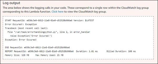 Error Handling in Python Output