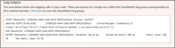 Log Output Observation