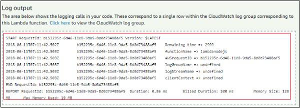 Log Output Testing