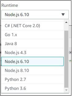 Runtime Menu