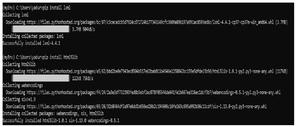 Installing a Parser