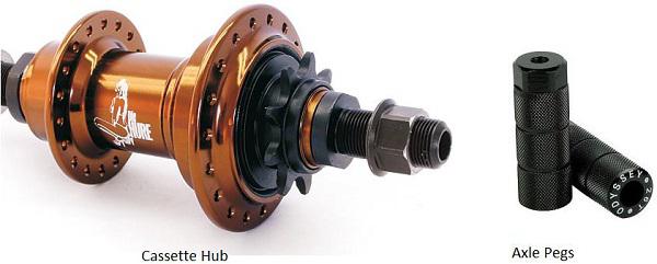 Cassette hubs