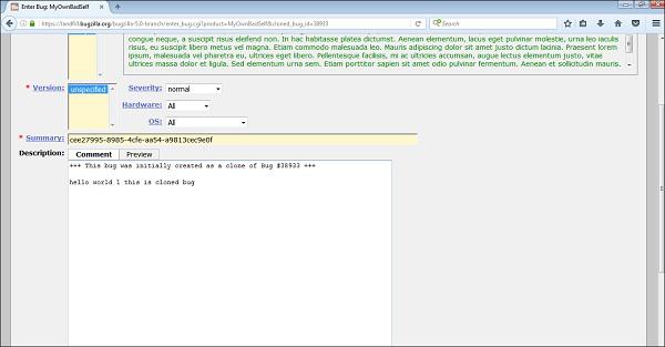 User Change Values