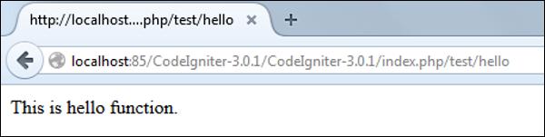 Hello Output