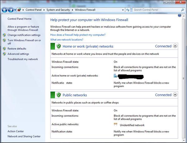 Windows Firewall