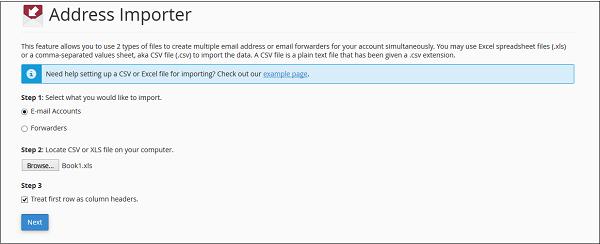 Address Importer