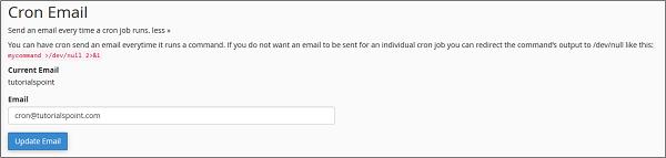 Cron Email