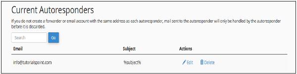 Current Autoresponder