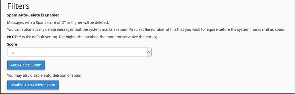 Filter Auto Delete