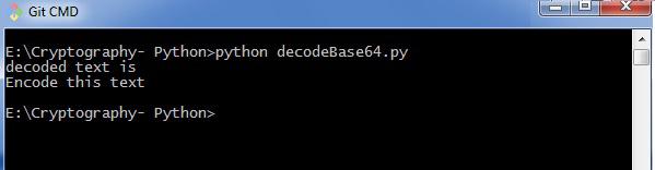 Base64 Decoding