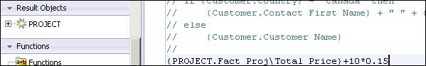 Formula Tabs