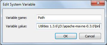 Edit Path Variable
