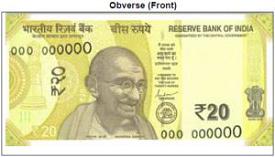 20 Denomination Bank Notes