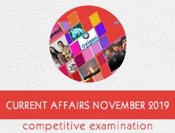 Current Affairs November 2019
