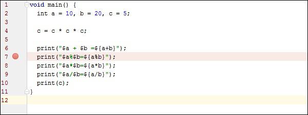 Add a Breakpoint