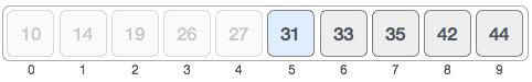 Binary search