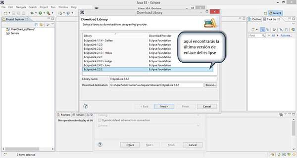 Download Library Dialog Box