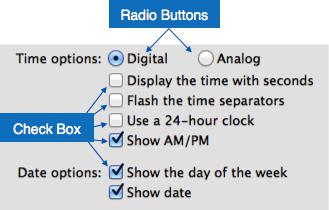 Radio-button