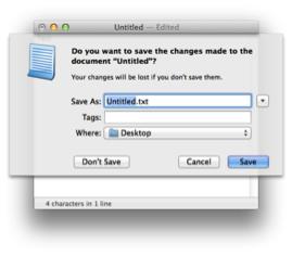Dialogue Box