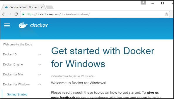 Docker for Windows