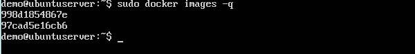 Docker Images Q