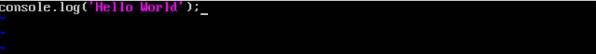 Hello World Phrase