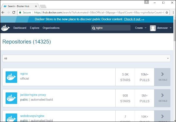 NGINX Official Link
