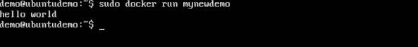 Run a container