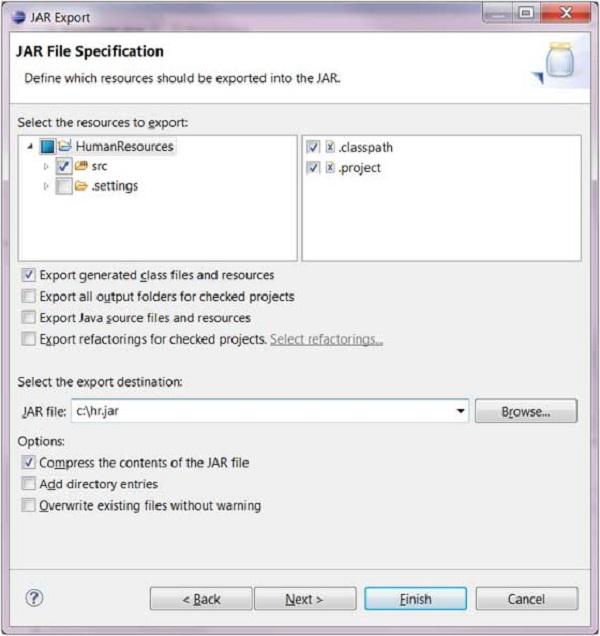 Jar File Specification