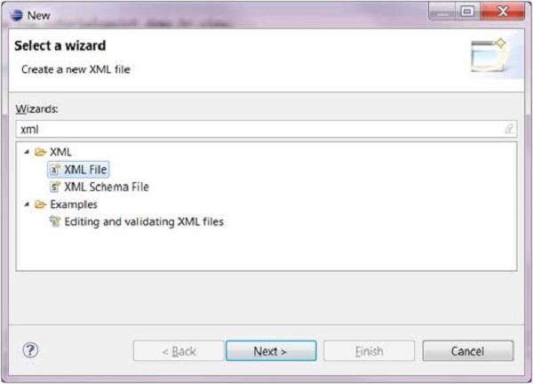 XML File