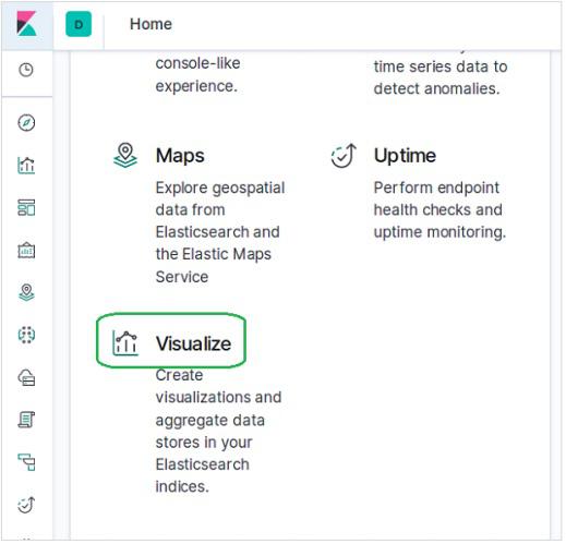 Visualize Home Page