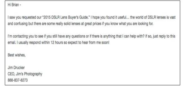 Plain Text Email