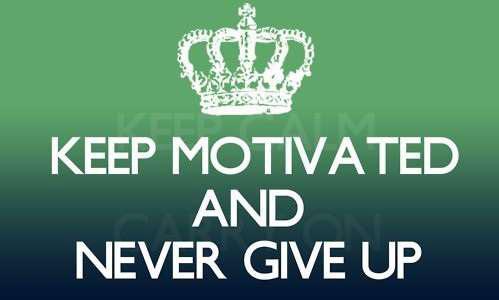 Keep Motivated