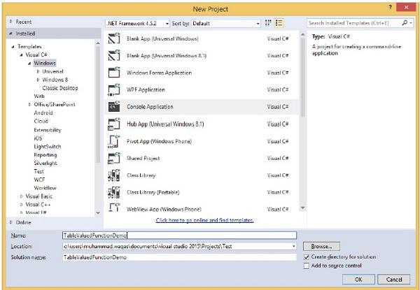Create Project