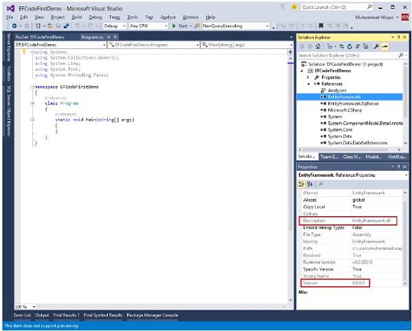 Entity Framework dll