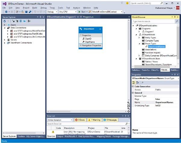 Model Browser Window
