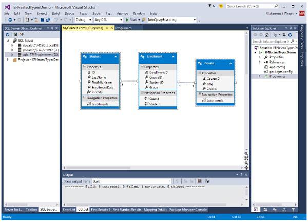 Nested Entity Type