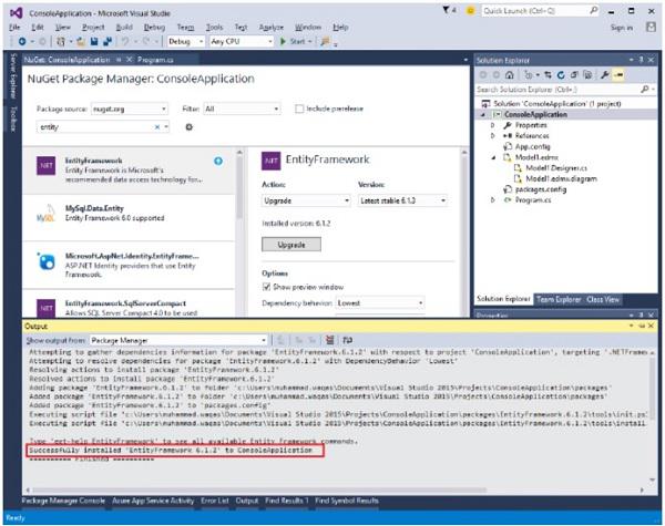 Output Window
