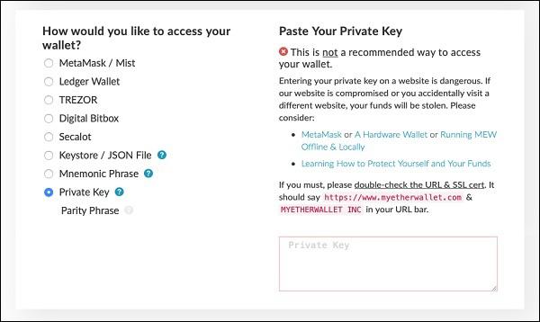 Accessing Wallet