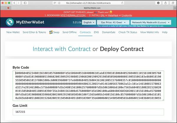 Desired Bytecode
