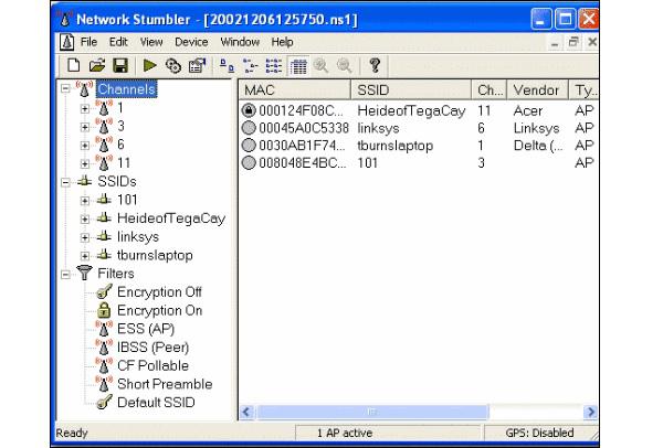 Network Stumbler