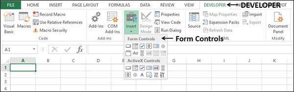 Developer Tab