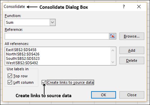 Consolidating Data Automatically