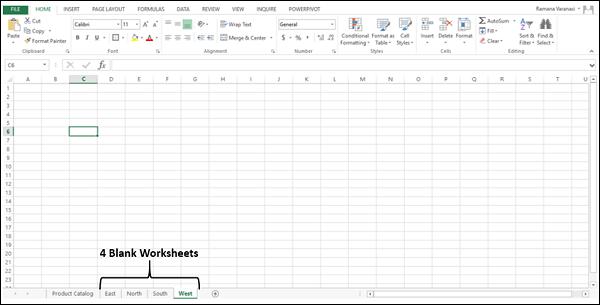 Multiple Worksheets with same Structure