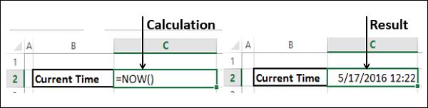 Obtaining Current Time