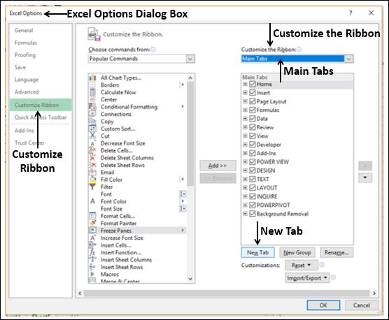 Excel Option
