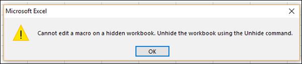 Hidden Workbook