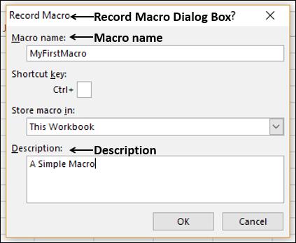 Record Macro